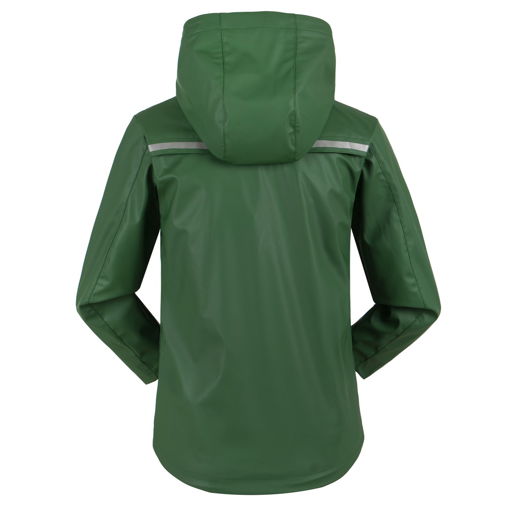 Kid's PU Jacket with TC Jersey Lining