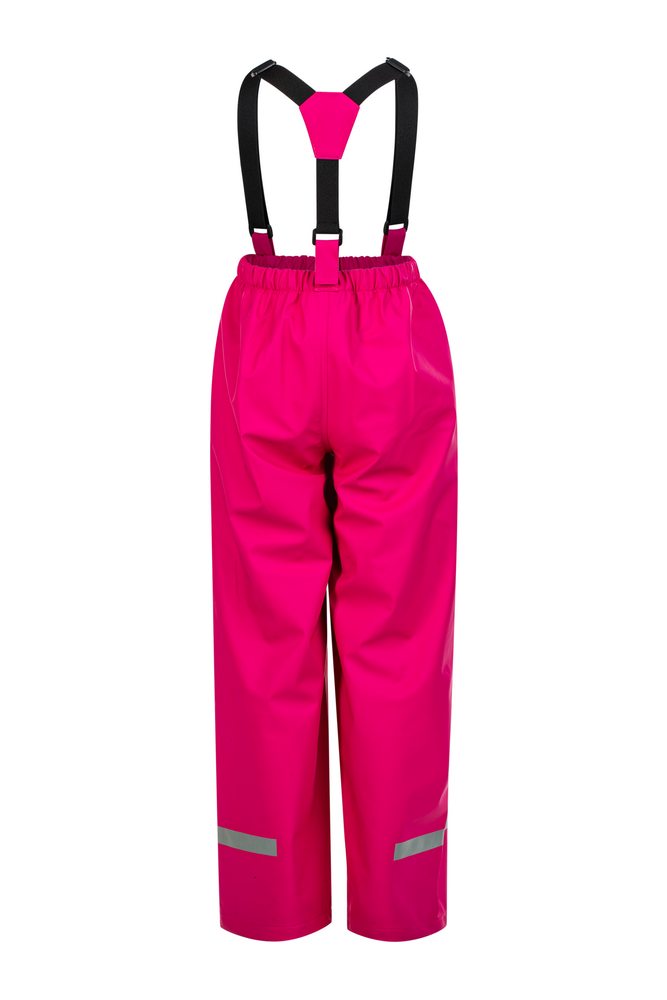 Girl's PU Pant with Detachable Braces