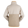 Women's Fleece contrast quilt padding Jacket 