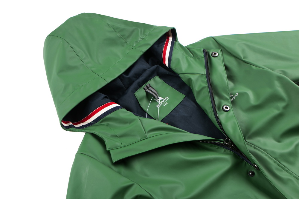 Kid's PU Jacket with TC Jersey Lining