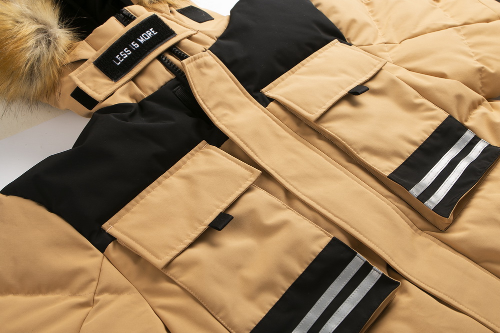 Men's insulation long parka