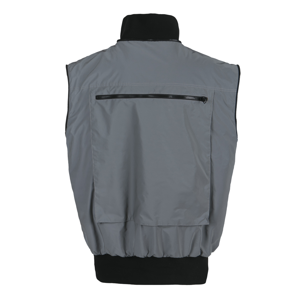 Men's Insulated Jacket with Detachable Sleeve and Hood