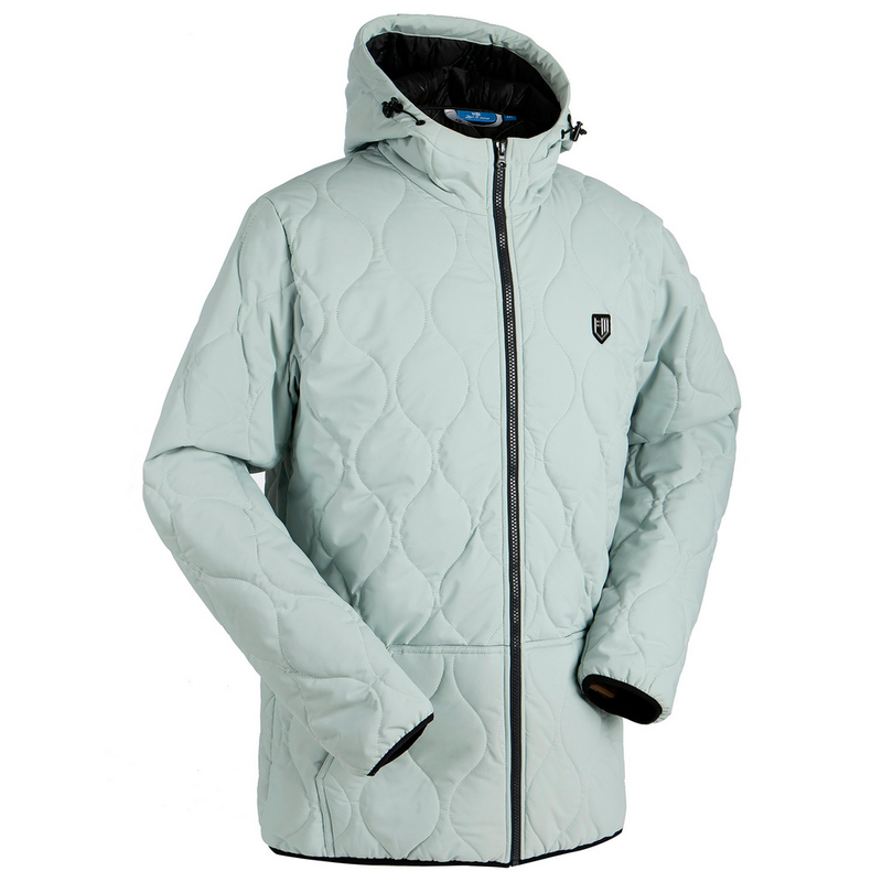 Men's Pattern Quilted Insulation Jacket