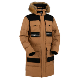 Men's insulation long parka