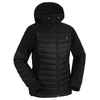 Women's 3-layer Knitted Softshell Contrast with Quilt Padding Jacket