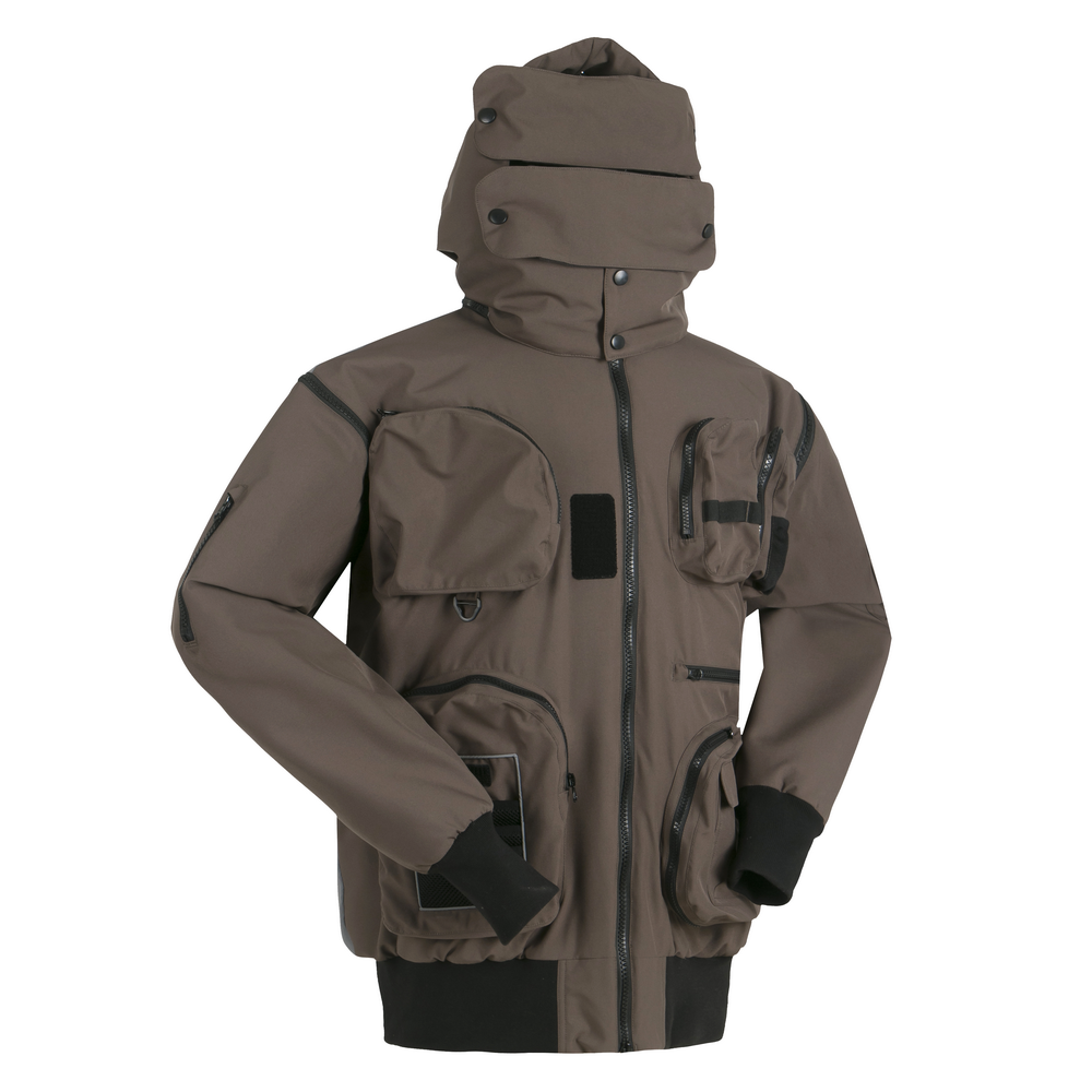 Men's Insulated Jacket with Detachable Sleeve