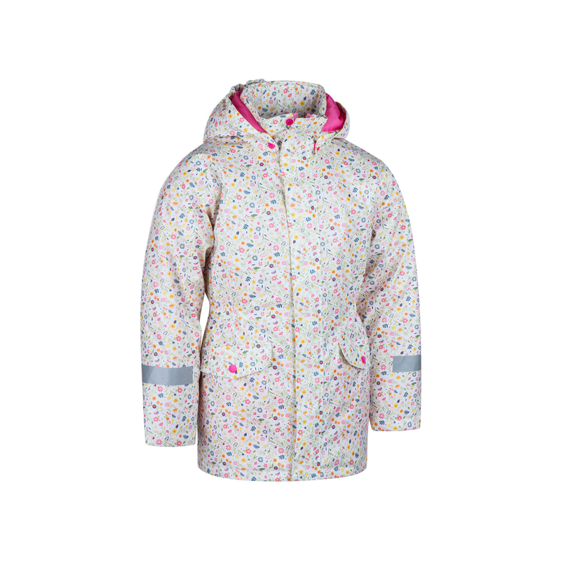 Girl's PU Padding Parka