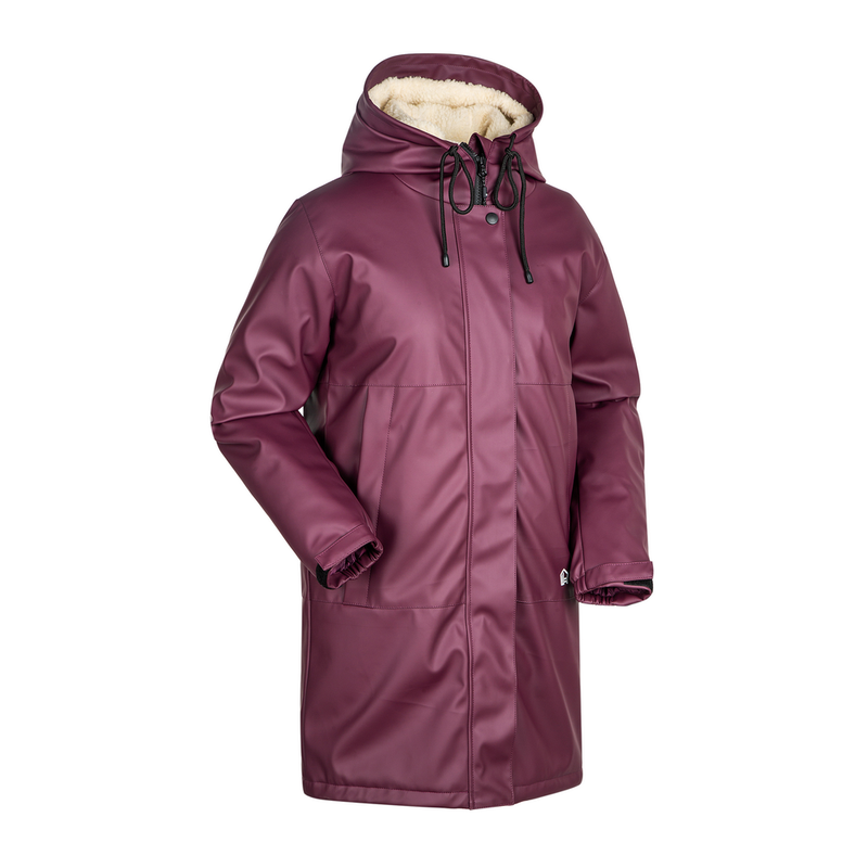 Women's PU Parka