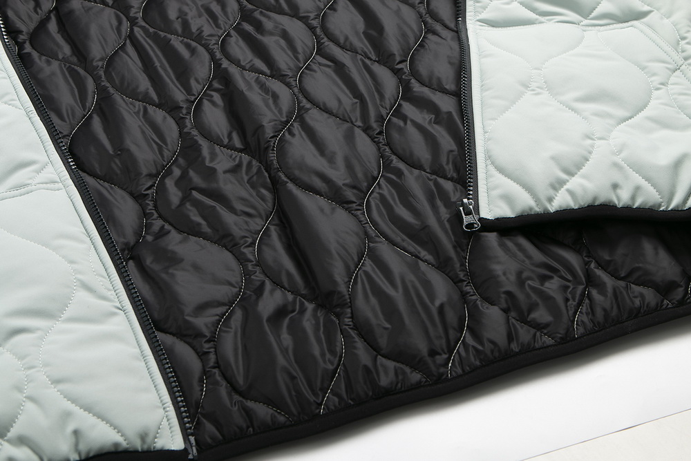 Men's Pattern Quilted Insulation Jacket