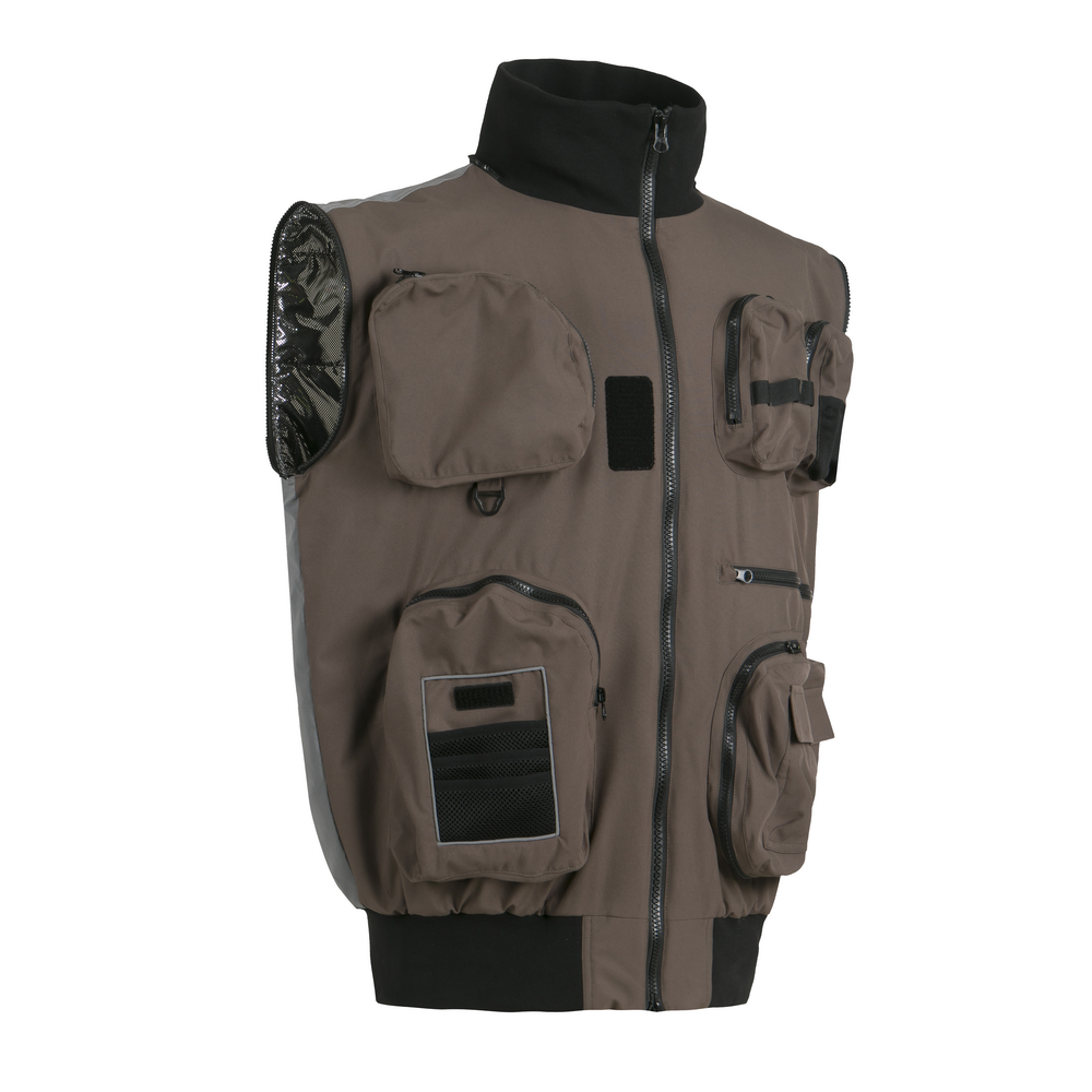 Men's Insulated Jacket with Detachable Sleeve