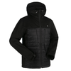 Men's 3-layer Knitted Softshell Contrast with Quilt Padding Jacket