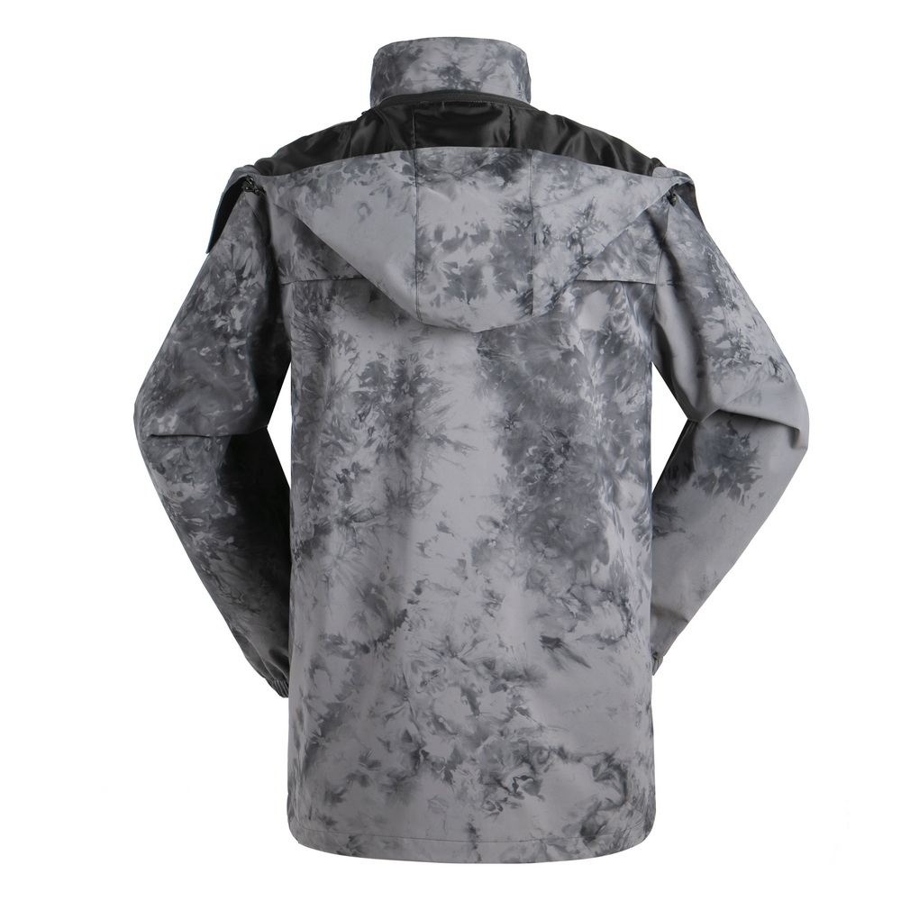 Men's Tie-dyed Windbreaker Jacket 
