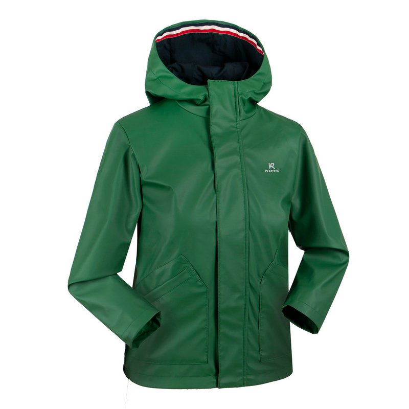 Kid's PU Jacket with TC Jersey Lining