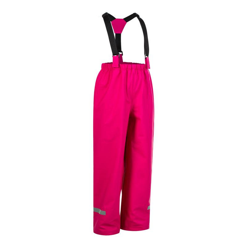 Girl's PU Pant with Detachable Braces